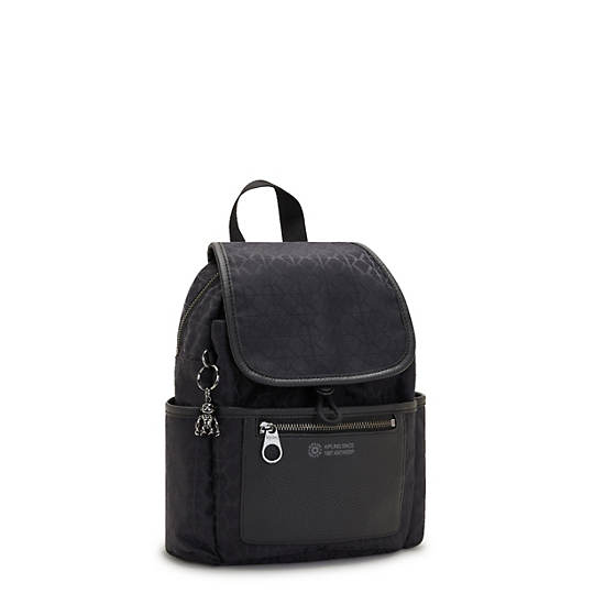 Kipling City Pack Mini Fashion Backpacks Signature Black | CA 1484CT